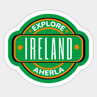 Aherla, Ireland - Irish Town Sticker